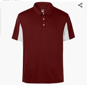 Mens Big and Tall Polo Cool Performance Athletic shirt